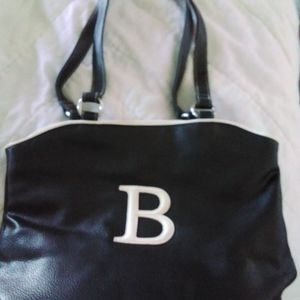 Women 10 Inches Black Bag